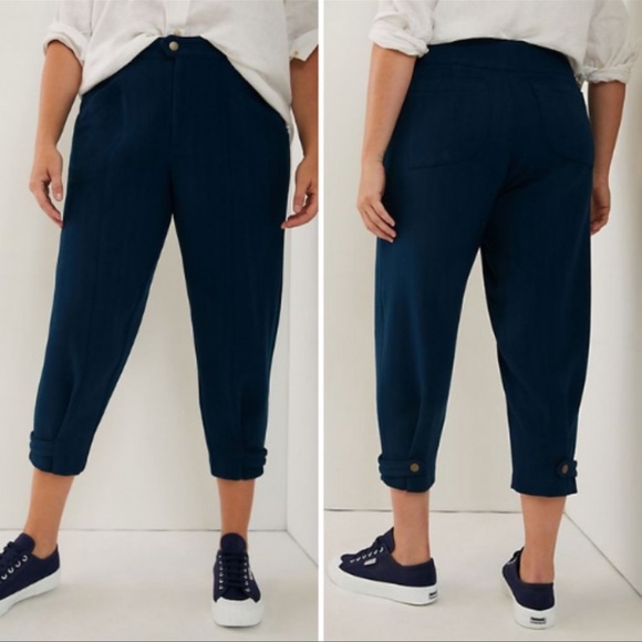 Anthropologie Maeve Sold Out Magda Tapered Pants size 14 - Picture 2 of 5
